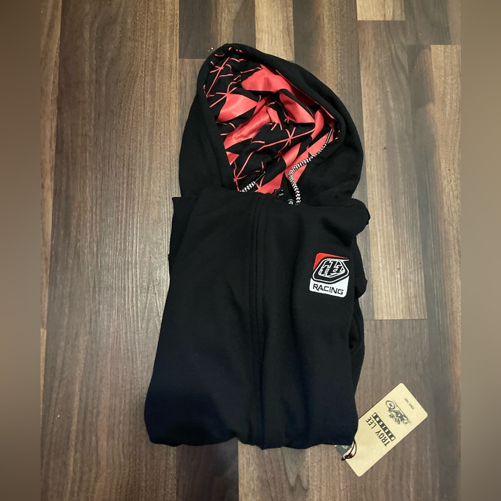 Black zipup hoodie